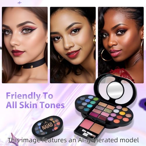 Color Nymph All-in-One Travel Makeup Kit with 20 Eyeshadows