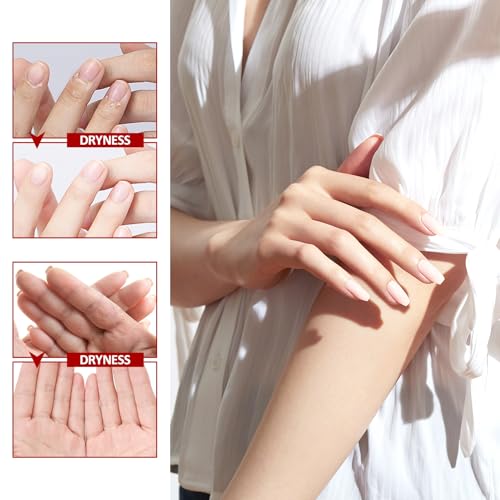 Moisturizing Hand Mask Gloves for Dry Cracked Hands - 6 Pairs Hydrating Set