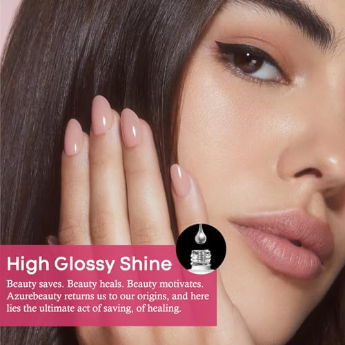 AZUREBEAUTY4+4 Dip Powder Liquid Set 15ml & Dip Powder Replacement Liquid Brush 10pcs£¬Nail File Dipping Powder Essential Tools for Dip Powder Nail Kit No Nail Lamp Needed