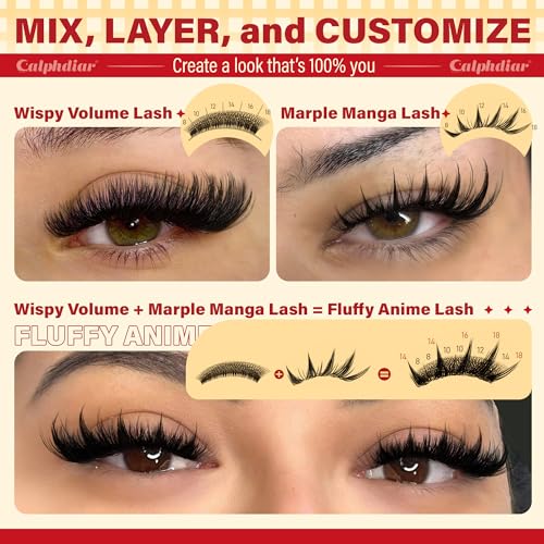 Lash Clusters Kit - Wispy & Manga Eyelashes 8-18MM (220 Pack)