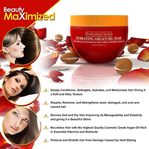 Arvazallia Argan Oil Hair Mask – Deep Conditioner for Dry Hair
