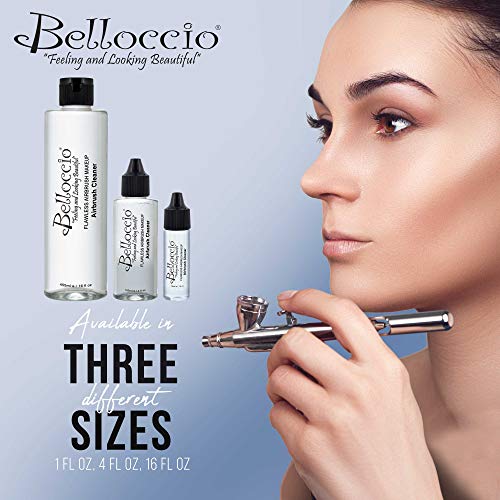Belloccio Airbrush Cleaner 4oz - Fast Acting Makeup Solution