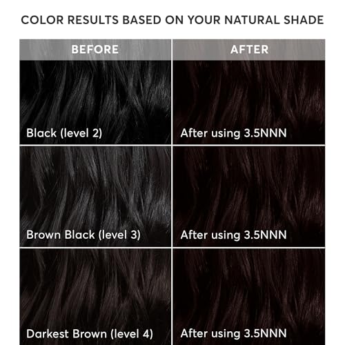 Madison Reed Radiant Hair Color Kit, 3.5NNN Darkest Brown-Black, 1