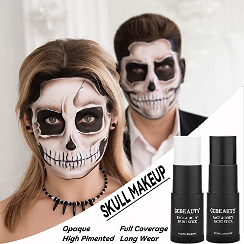 CCbeauty Clown White Face Paint Stick – Professional SFX Makeup