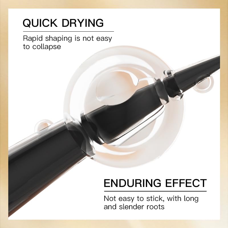 Boxveria Waterproof 5D Silk Fiber Mascara - Lengthening & Smudge-Proof