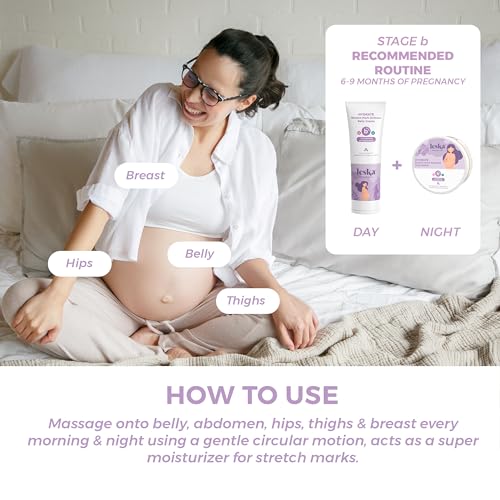 Leska Maternity Belly Cream & Butter 2-Pack | Stretch Mark Defense