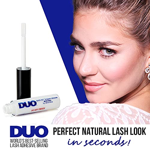 DUO Quick-Set Clear Eyelash Adhesive, 0.18 oz