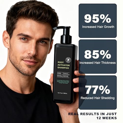 Root Activator Hair Growth Shampoo for Men 10.1 fl oz