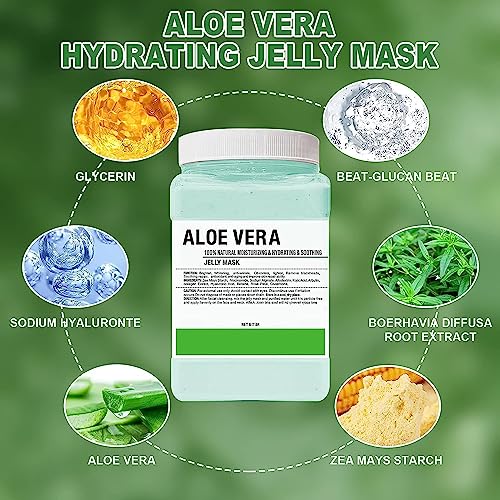 BUFF. BEAUTY Lavander Facial Peel Off Jelly Mask, Bikini, Underarms Area Peel Mask - 30 Different Flavors - Home andProfessional Size 23oz, mascarillas para la cara facial