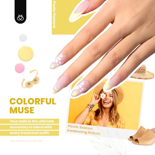Beetles 44pcs Gel Nail Polish Set with Base & Top Coats