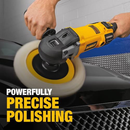 DEWALT 7-9in Buffer Polisher, 12 Amp, Variable Speed, Soft Start