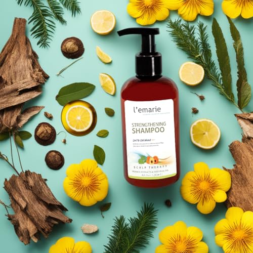L'emarie Pea Peptide Shampoo for Thicker Hair – 8.6 Fl Oz
