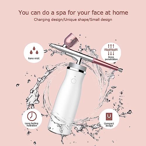 Cordless Airbrush Kit with Compressor, 0.3mm Nozzle