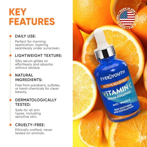 Night Cream Face Moisturizer & Vitamin C Serum 20% Bundle, Retinol, Collagen, Niacinamide Anti Aging Overnight Mask and Stem Cell Serum - Save 20%