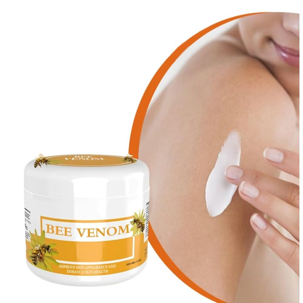 YunNing Bee Venom Cream, Honey Cream for Neck, Waist, Back of Hands, Feet and Legs 2Pcs - HS01