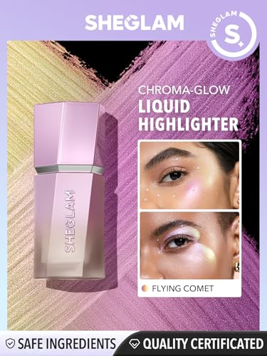 SHEGLAM Chroma-Glow Bloom Liquid Highlighter – Multichrome