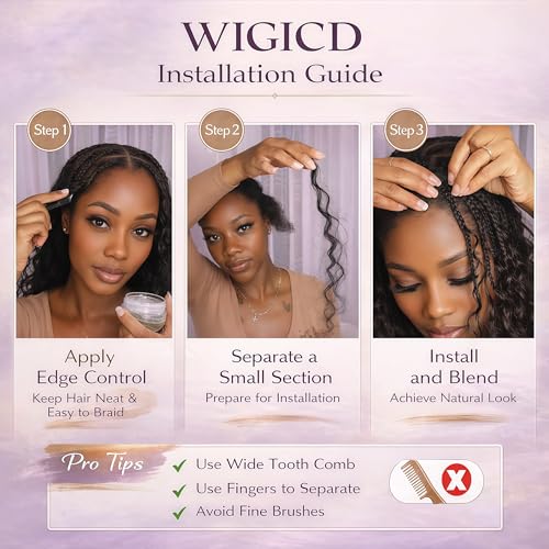 Boho Braiding Hair 20 Inch Deep Wave 2 Pack