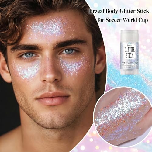 Waterproof Mermaid Glitter Stick - Long Lasting Body & Face Makeup