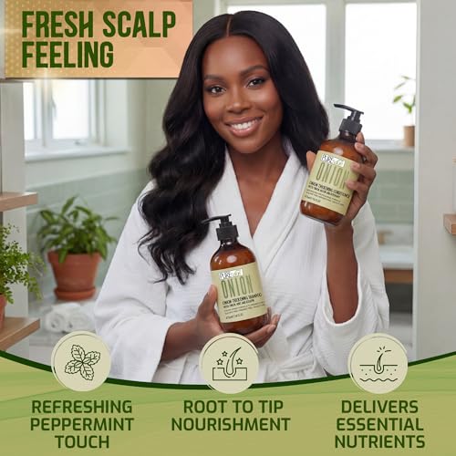 Onion Shampoo & Conditioner Set - Volume Boost for Thin Hair