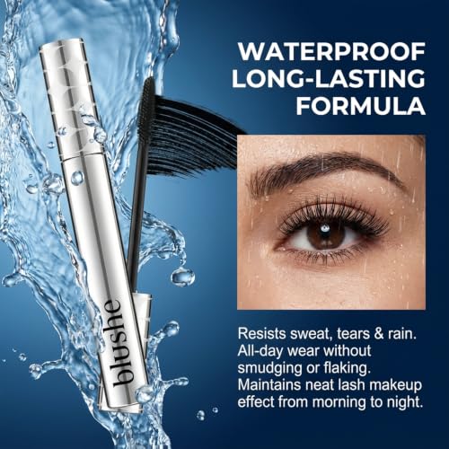 Blush Growth Serum Mascara - Waterproof Lengthening & Volumizing