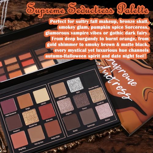 UCANBE 18 Color Matte Shimmer Eyeshadow Palette