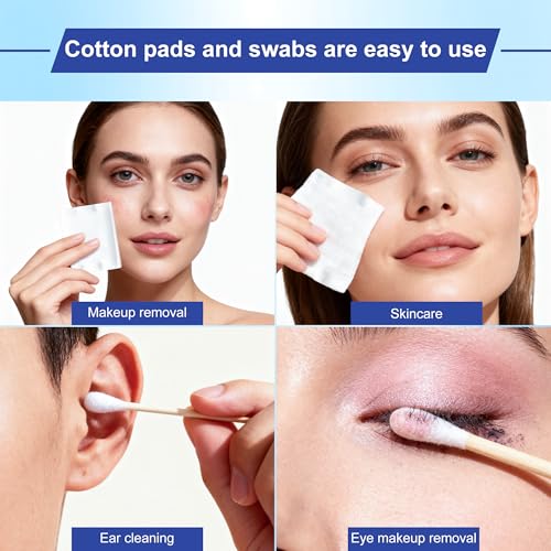 Vanity Kits Bulk, Hotel Vanity Individual Packaging, Vanity Kit With Cotton Pads, Cotton Swabs, Dental Floss And Nail File, Suitable For Travel, Hotels, Home (200 pcs)