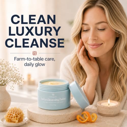 Bohemia Skin Boho Cleansing Balm 2 oz Waterproof Makeup Remover