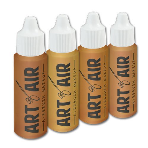 Art of Air Medium Airbrush Makeup System - 4pc Foundation Set