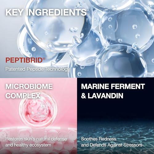 Hydro Relief Cream ? Cooling Gel-Cream Moisturizer for Oily and All Skin Types, Hydrating & Barrier Strengthening with Peptides | 20ml / 0.67 fl oz