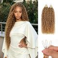 Water Wave Crochet Human Hair 16" 60g Pre-Separated