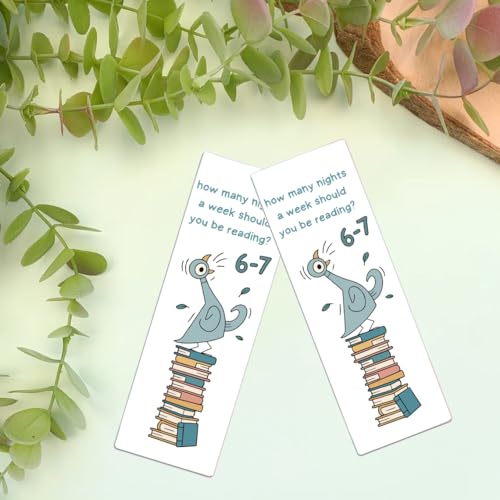 NONETH Six Seven Meme Bookmark for Reading - Funny Book Accessory Gift for Book Lovers