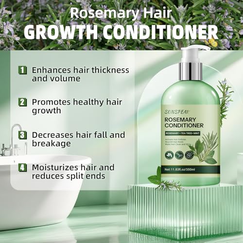 Rosemary Conditioner for Hair Growth & Strengthening