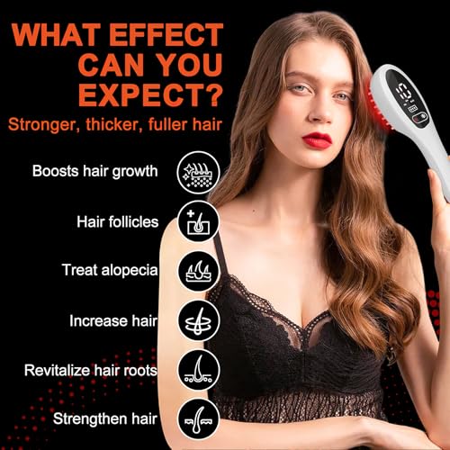 PUPCA Laser Therapy Hair Growth Comb for Men & Women