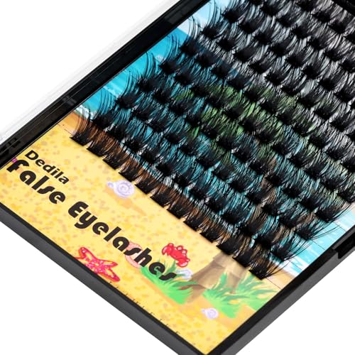 Dedila 120Pcs D Curl Cluster Lashes - Dramatic Volume Extensions