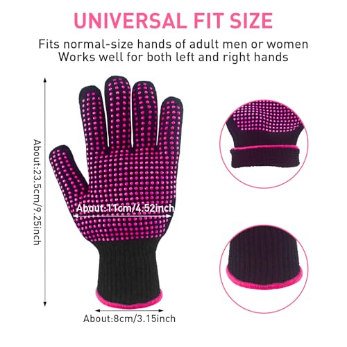 Heat Resistant Gloves for Hair Styling & Sublimation