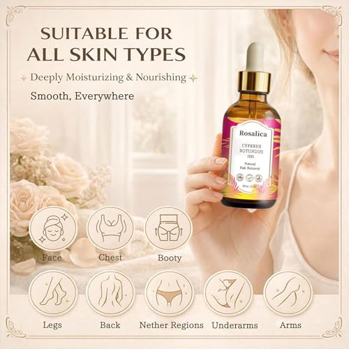 Cyperus Rotundus Oil Hair Removal Serum - 60ml