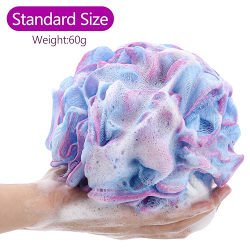 Bath Loofahs 4-Pack Exfoliating Shower Sponges