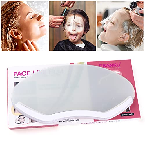 Shower Face Shield Visor - 100 PCS Waterproof Eye Protection