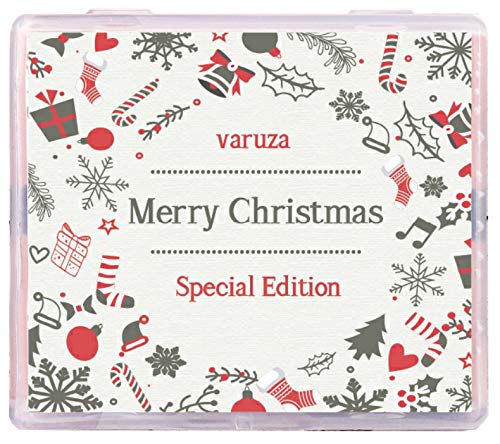 [200 Counts + Mirror Case] Christmas Edition Natural Bamboo Charcoal Oil Blotting Sheets for Face with Mirror Case