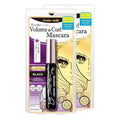 HEROINE MAKE by KISSME Volumizing Waterproof Mascara & Length by Defining Fiber for Long-lasting Natural Eyelash Look | Smudge Proof Mascara & Curvy Brush for Eye Makeup, from Japan, Black, 2 EA