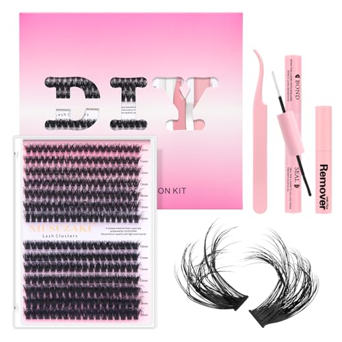DIY Lash Extension Kit - 280Pcs 3D Fluffy Clusters