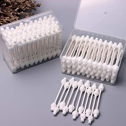 Rayhee Baby Safety Cotton Swabs, 220 Count (4 Packs)