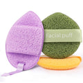 GloréBrochas Reusable Facial Sponges - 3PCS Soft Cleansing Pads