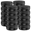 20 Pcs 1 Oz Aluminum Tin Jars with Screw Lids