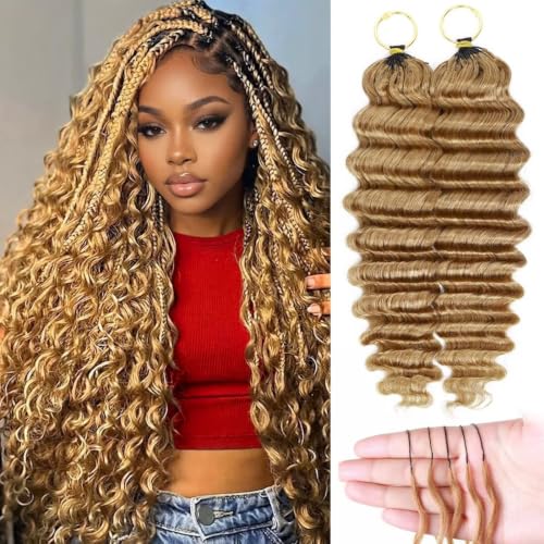 18-Inch Miracle Invisible Knots Crochet Hair - 100% Human Hair