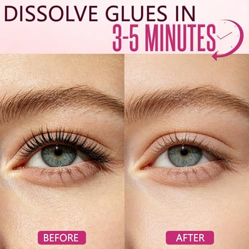 Pjordo Eyelash Extension Remover Cream Kit - 10g with 40 Tools