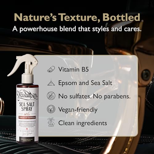 Sea Salt Spray for Men – Texturizing & Volumizing Hair Spray