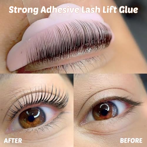 Lash Lift Kit Eyelash Perm Kit Korean Brow Lamination Eyebrow Lifting Kit for Natural Looking Easy to Use