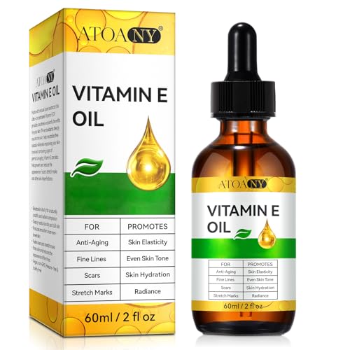 Vitamin E Oil 2 Fl Oz - Natural Antioxidant for Skin & Hair
