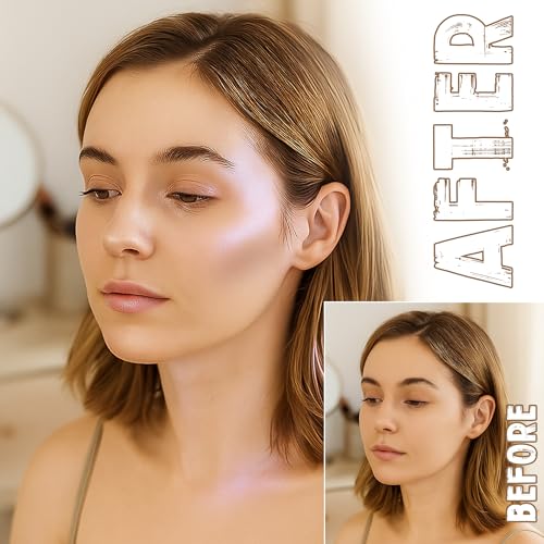 Profusion Cosmetics Moonlight 6 Shade Face Palette, Velvety-Smooth and Blendable Bronzer, Blush, and Highlighters for Buildable Stunning Looks